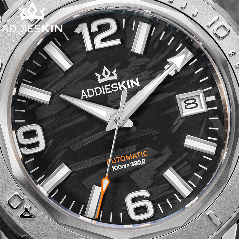 Watch Display Storage Box Carbon Fiber - แอดดี้ส์คิน มิโยตะ 9015 นาฬิกาผู้ชายแบบกลไกอัตโนมัติสแตนเลสกันน้ำนาฬิกาที่ไม่ซ้ำกันแซฟไฟร์คริสตัล K007 เรอโลจ