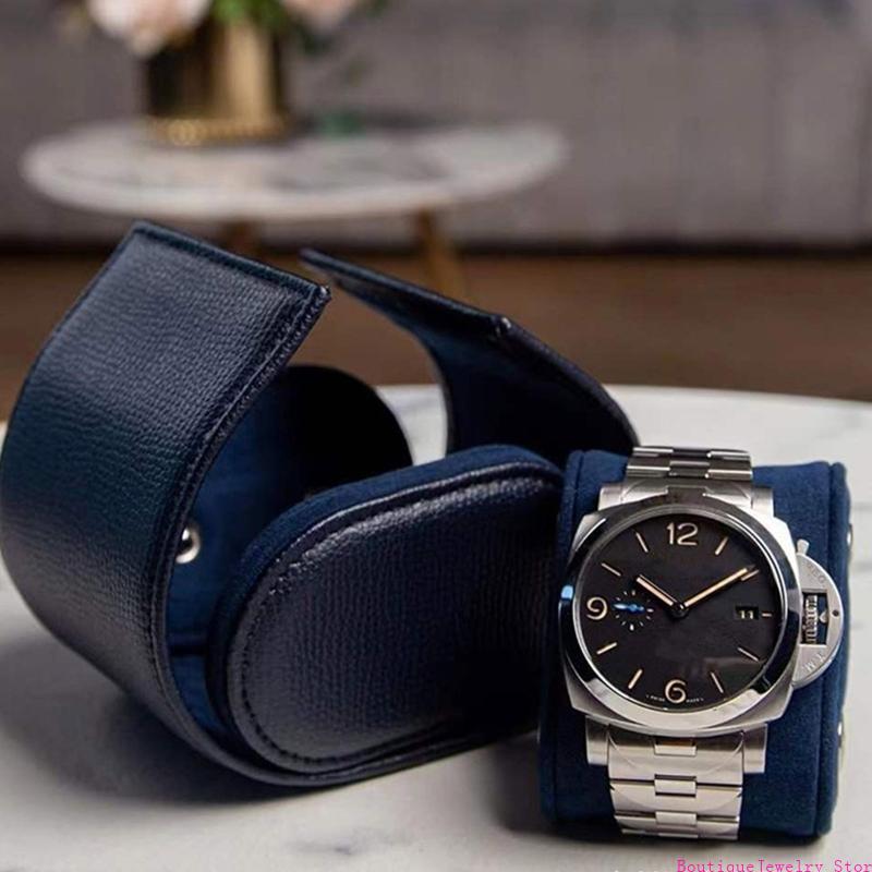 Watch Travel Roll Case 3 Slots Leather - E1PE กล่องเก็บนาฬิกาหนังป้องกันฝุ่น Anti-Fall Multi-Function Watch