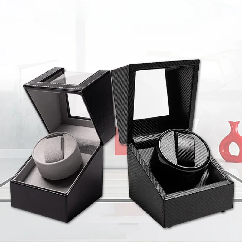 Watch Winder 4 Watches Automatic Silent - หมุนอัตโนมัตินาฬิกา Winder มอเตอร์กล่องหรูหราเงียบ Winders สําหรับผู้ชายนาฬิกา 4