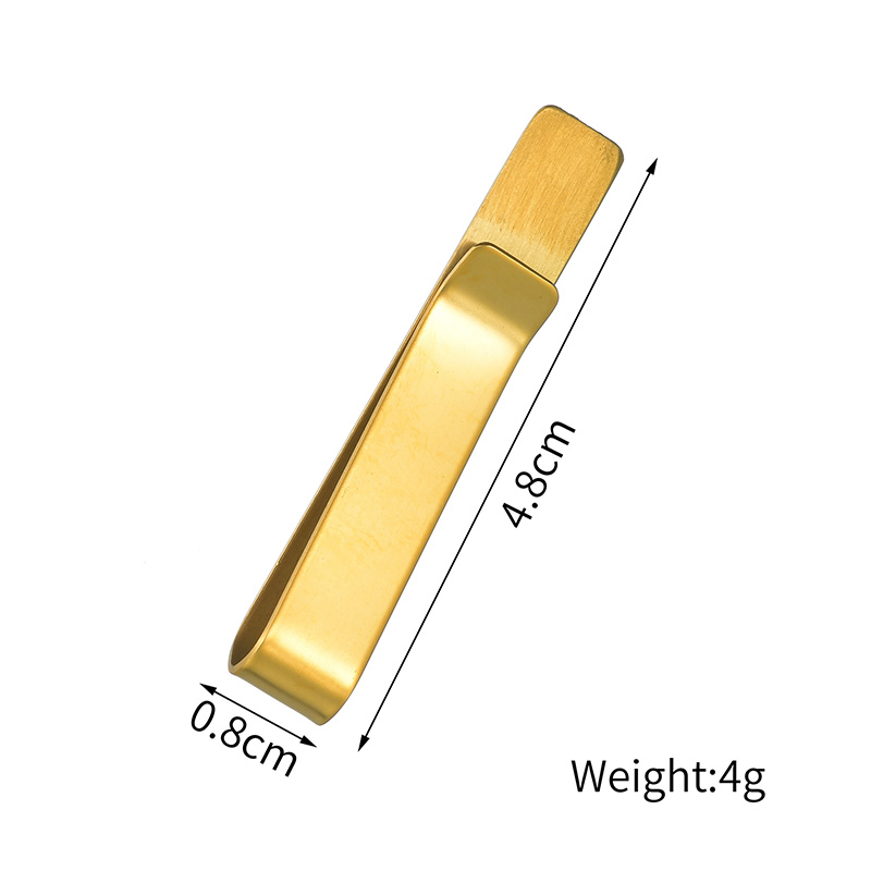 เข็มกลัดชื่อเนคไทที่แกะสลักทำจ - Tie Clip Bar Set Stainless Steel บทวิจารณ์และราคา