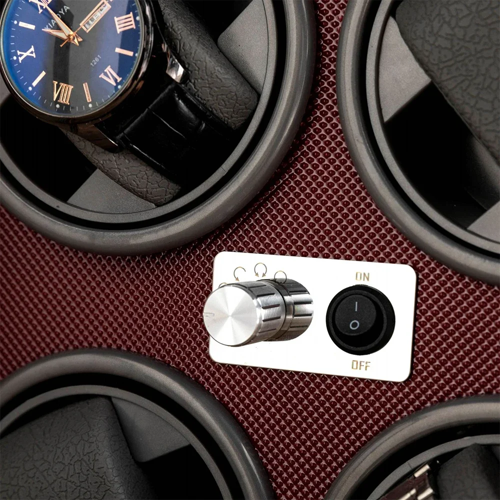 กล่องเก็บนาฬิกาอัตโนมัติ OEM R - Watch Winder 4 Watches Automatic Silent บทวิจารณ์และราคา