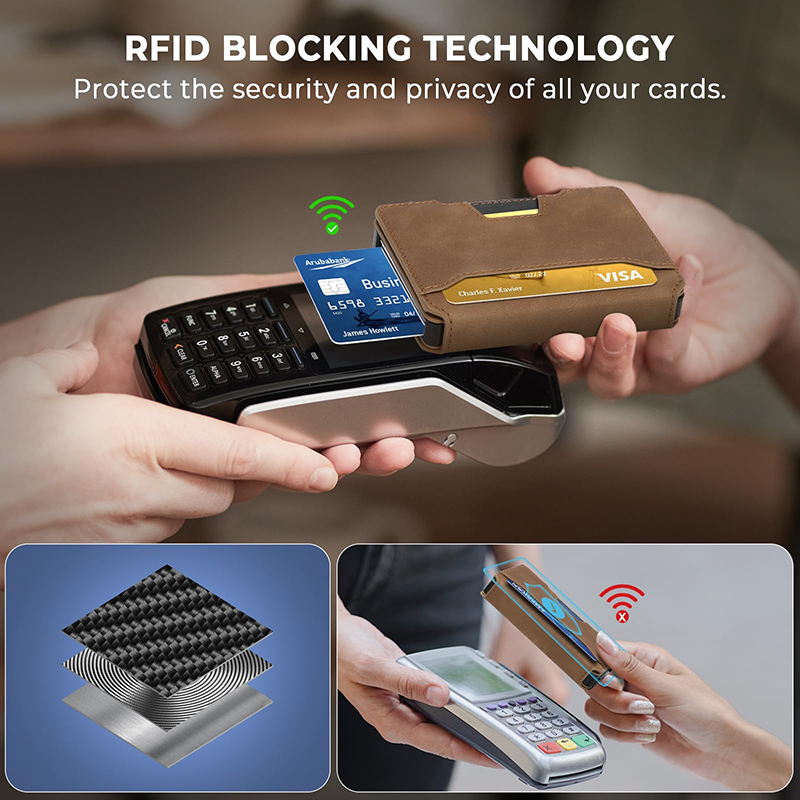 กระเป๋าสตางค์สำหรับผู้ชาย, กระ - Money Clip Minimalist Rfid Blocking บทวิจารณ์และราคา