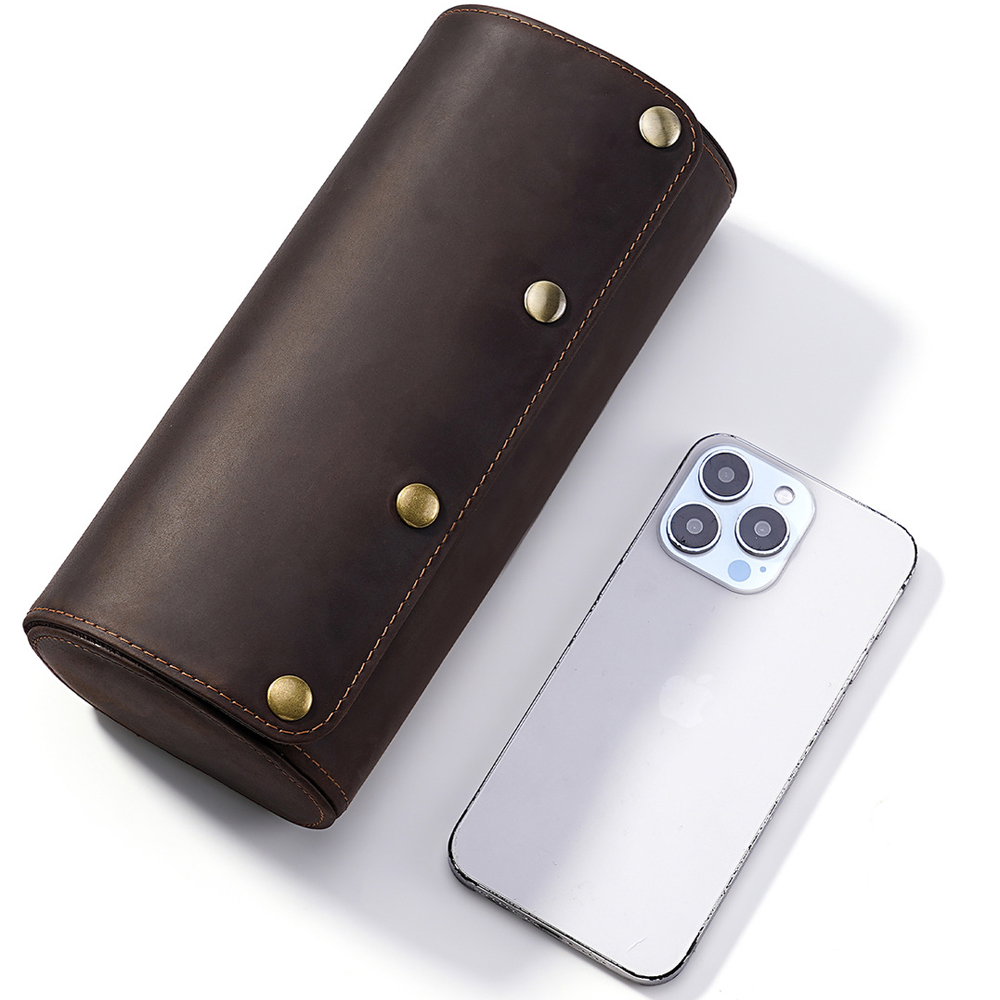 CONTACT FAMILY กล่องเก็บนาฬิกา - Watch Travel Roll Case 3 Slots Leather บทวิจารณ์และราคา