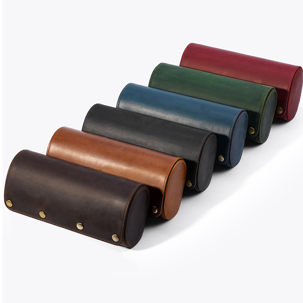 CONTACT FAMILY กล่องเก็บนาฬิกา - Watch Travel Roll Case 3 Slots Leather บทวิจารณ์และราคา