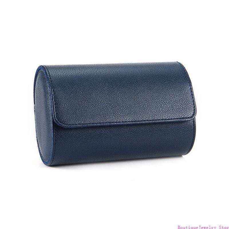 E1PE กล่องเก็บนาฬิกาหนังป้องกั - Watch Travel Roll Case 3 Slots Leather บทวิจารณ์และราคา