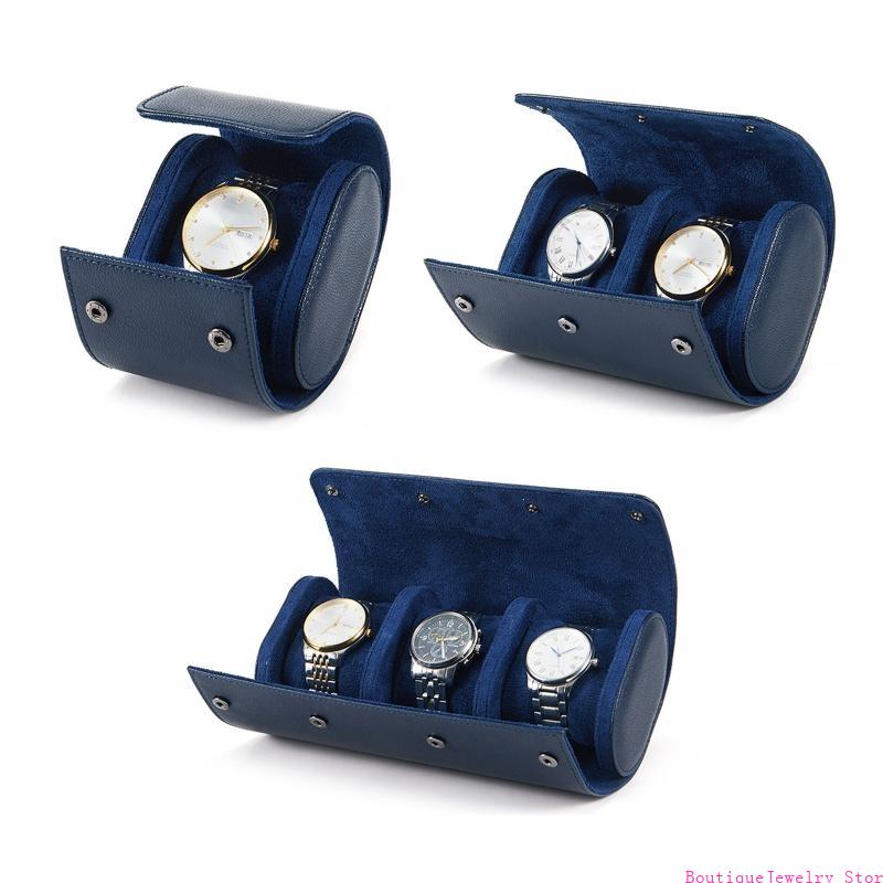 E1PE กล่องเก็บนาฬิกาหนังป้องกั - Watch Travel Roll Case 3 Slots Leather บทวิจารณ์และราคา