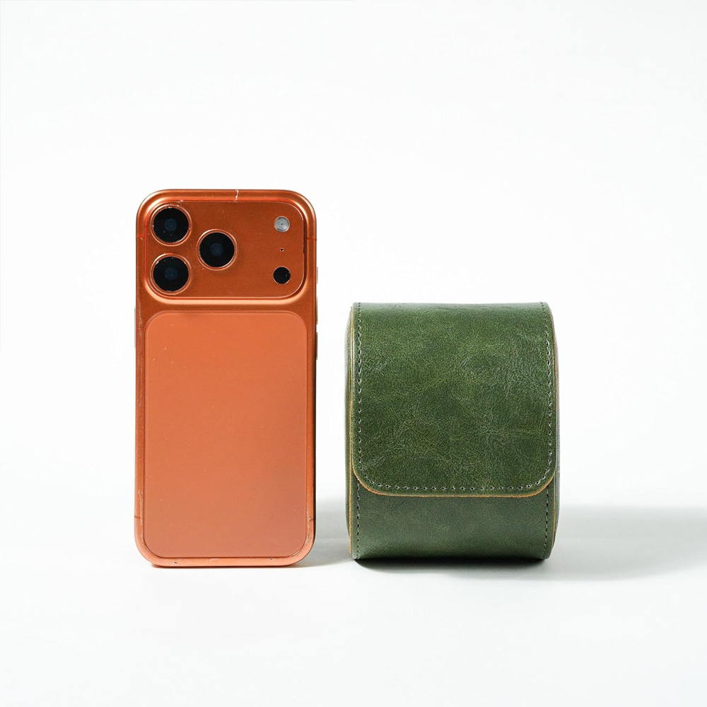 กล่องใส่นาฬิกาหนังสำหรับเดินทา - Watch Travel Roll Case 3 Slots Leather บทวิจารณ์และราคา