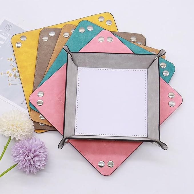 ถาดใส่ของอเนกประสงค์แบบซับลิเม - Valet Tray Nightstand Organizer Leather บทวิจารณ์และราคา