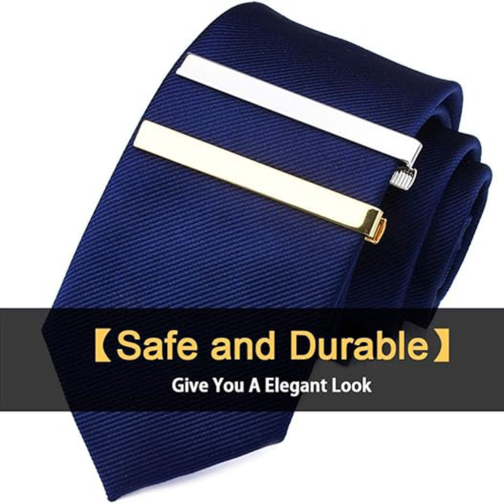 1 หรือ 3 Pack Tie คลิปสําหรับช - Tie Clip Bar Set Stainless Steel บทวิจารณ์และราคา