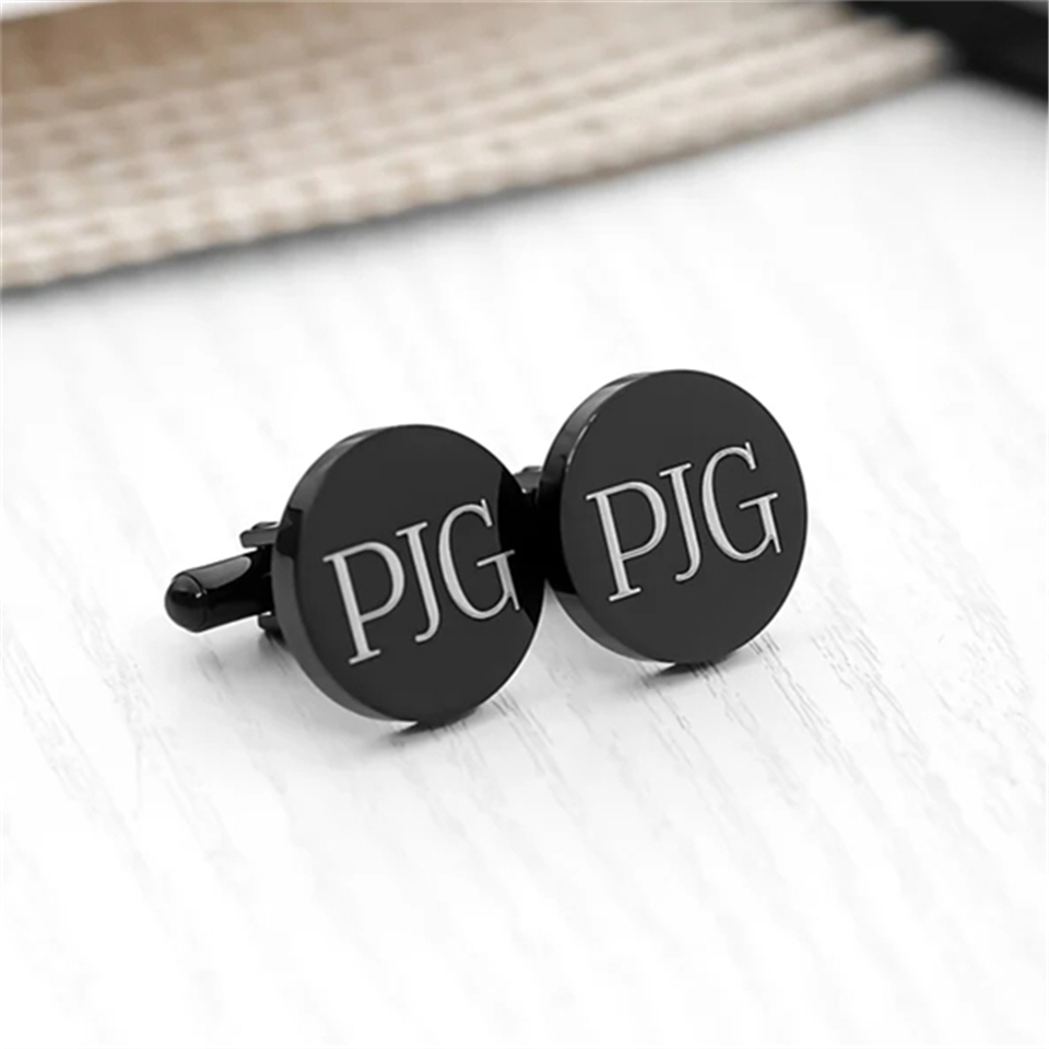 Luxury ส่วนบุคคลแกะสลักเริ่มต้ - Cufflinks Men Stainless Steel Luxury บทวิจารณ์และราคา