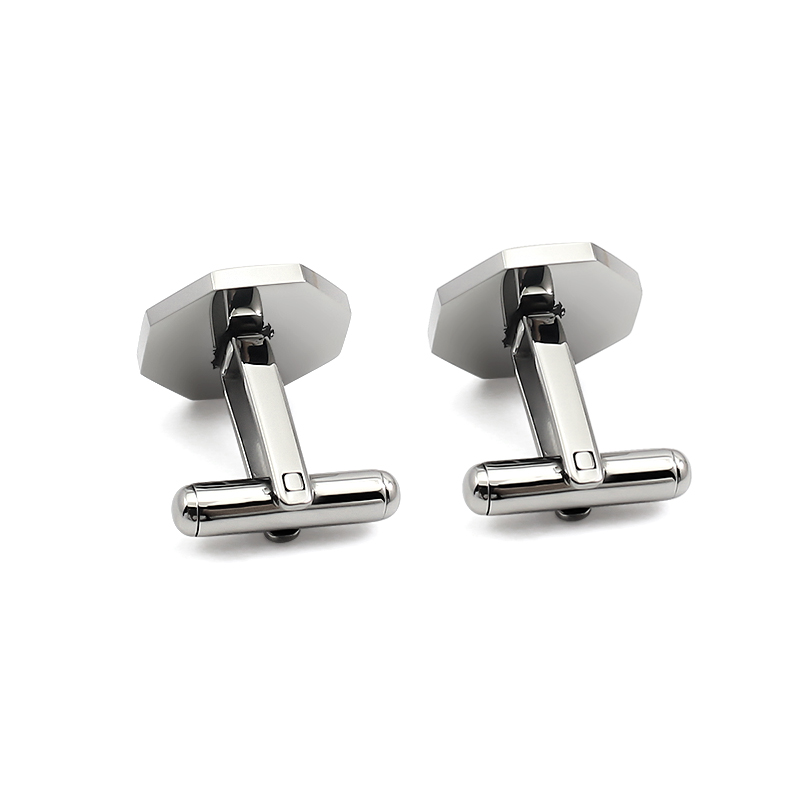 หรูหราที่ไม่ซ้ํากัน Pentagonal - Cufflinks Men Stainless Steel Luxury บทวิจารณ์และราคา