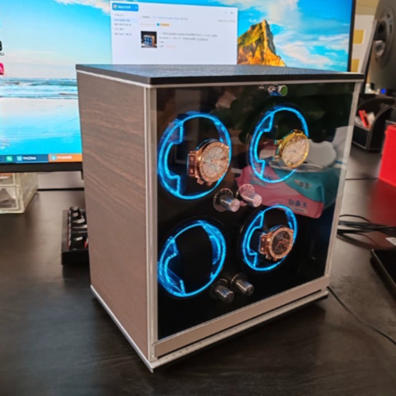เครื่องไขลานนาฬิกาอัตโนมัติ 4  - Watch Winder 4 Watches Automatic Silent บทวิจารณ์และราคา