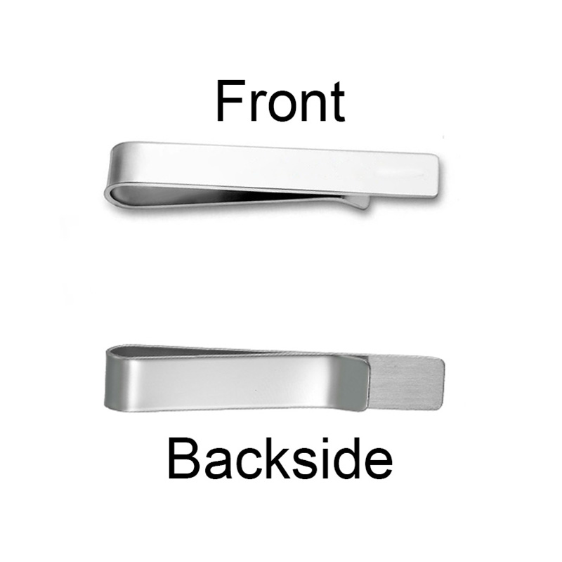 Afirstee สแตนเลสแกะสลักชื่อ Ti - Tie Clip Bar Set Stainless Steel บทวิจารณ์และราคา