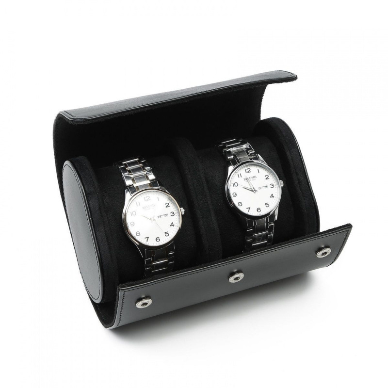 กล่องใส่นาฬิกาหนังแท้ Embers ร - Watch Travel Roll Case 3 Slots Leather บทวิจารณ์และราคา