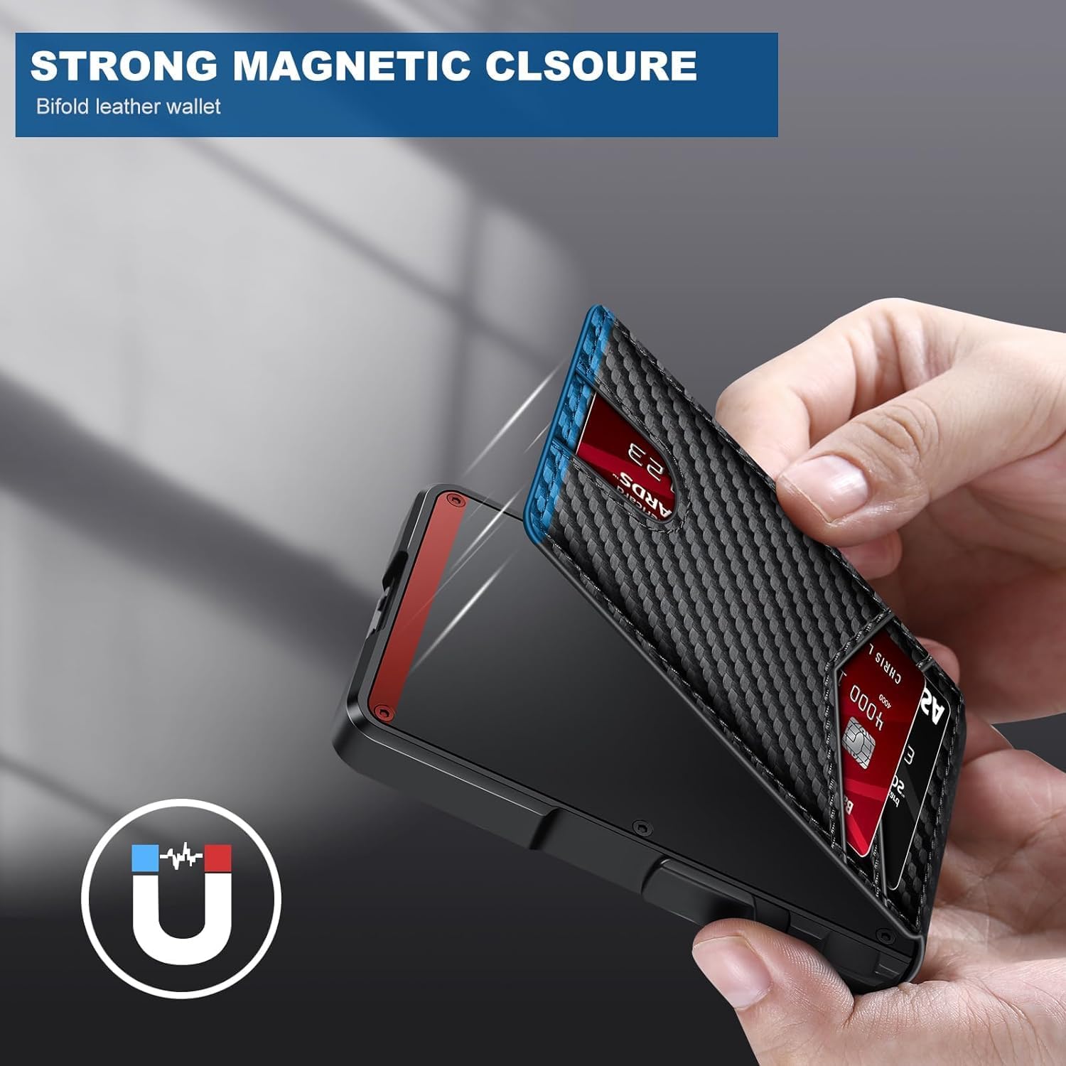 กระเป๋าสตางค์แบบมินิมอลบางเฉีย - Money Clip Minimalist Rfid Blocking บทวิจารณ์และราคา
