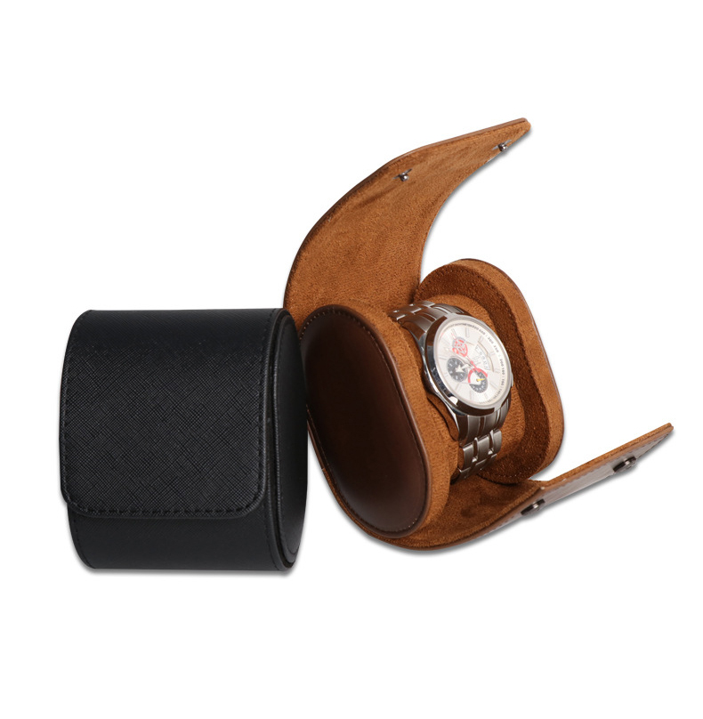กล่องเก็บนาฬิกาแบบพกพา 1 2 3 ช - Watch Travel Roll Case 3 Slots Leather บทวิจารณ์และราคา