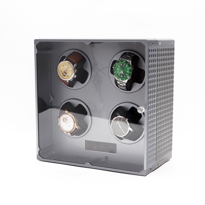เครื่องหมุนนาฬิกาอัตโนมัติ 4 ช - Watch Winder 4 Watches Automatic Silent บทวิจารณ์และราคา