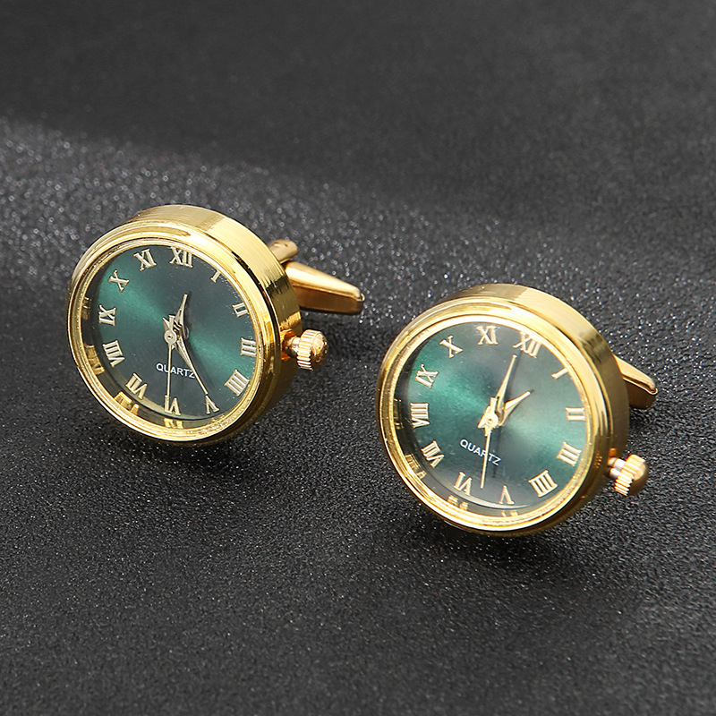 Luxury Cufflinks นาฬิกา Rotata - Cufflinks Men Stainless Steel Luxury บทวิจารณ์และราคา