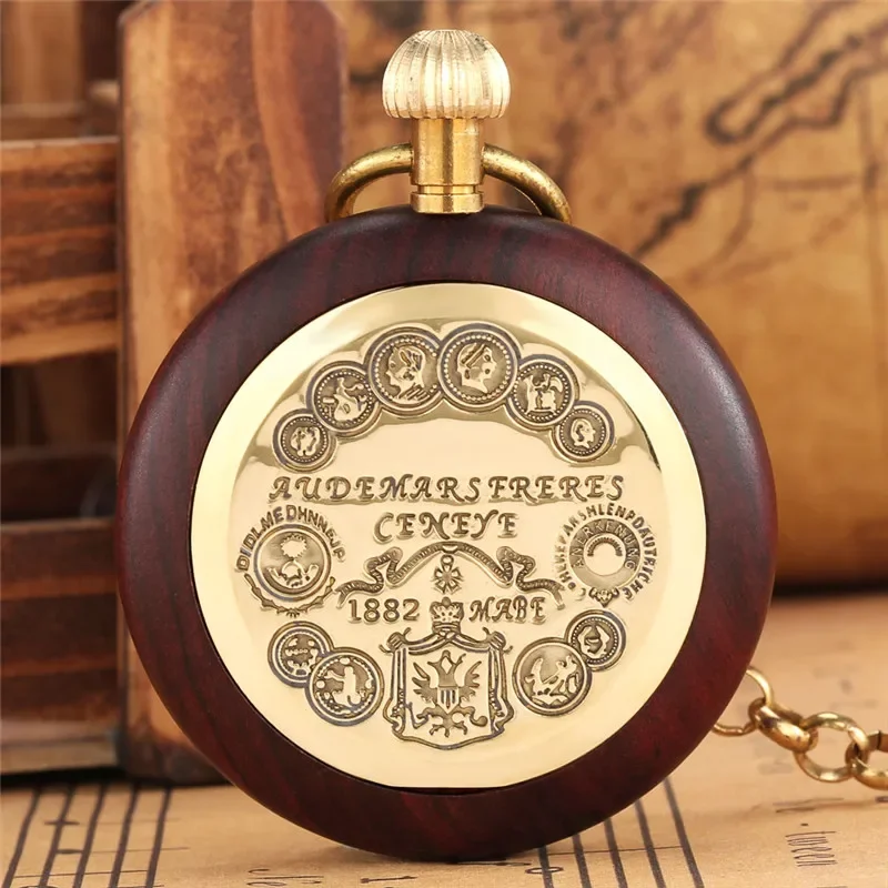 นาฬิกาพ็อกเก็ตนาฬิกากลไกไขลานม - Pocket Watch Mechanical Skeleton Vintage บทวิจารณ์และราคา