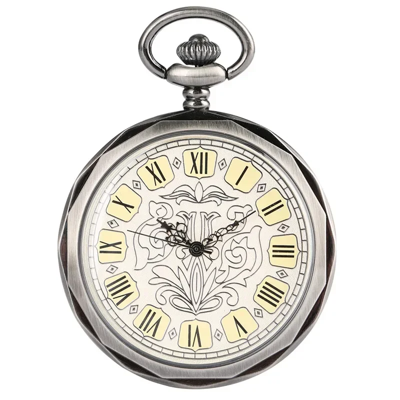 นาฬิกาพกไขลานโบราณ หน้าปัดเปิด - Pocket Watch Mechanical Skeleton Vintage บทวิจารณ์และราคา