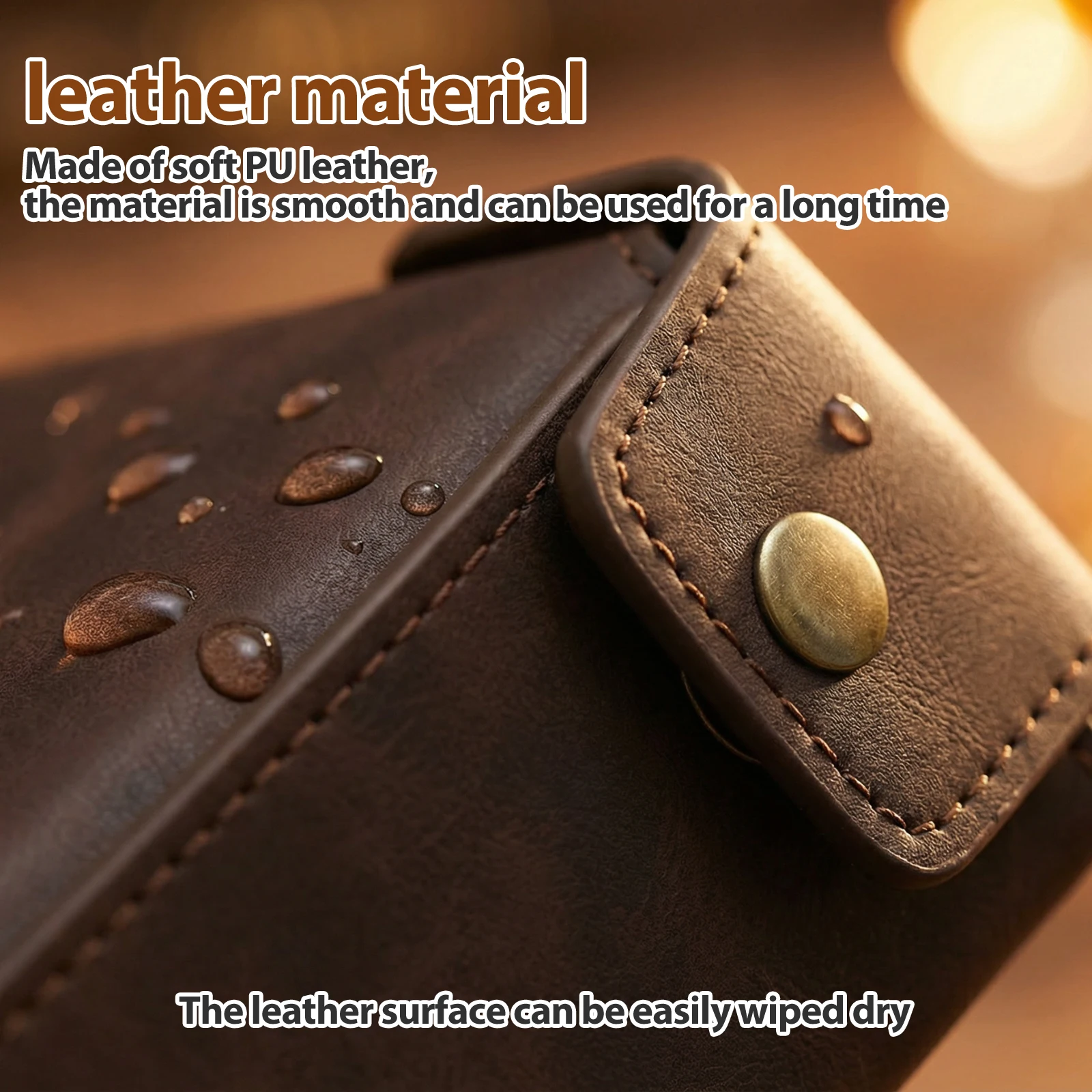 ถาดจัดระเบียบแบบพับได้ทำจากหนั - Valet Tray Nightstand Organizer Leather บทวิจารณ์และราคา