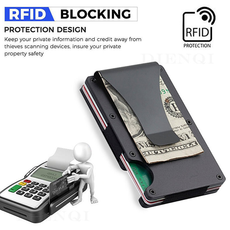 กระเป๋าสตางค์มินิมอลลิสต์แบบบา - Money Clip Minimalist Rfid Blocking บทวิจารณ์และราคา