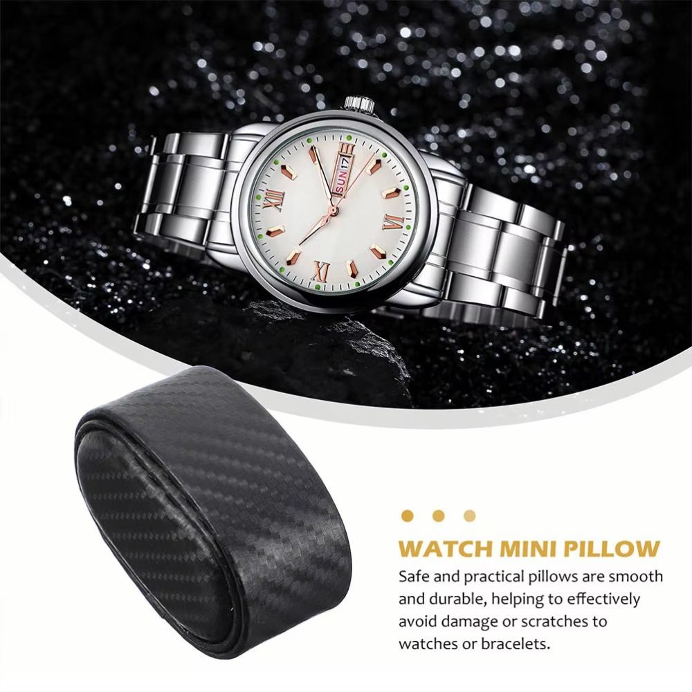หมอนรองนาฬิกาลายคาร์บอนไฟเบอร์ - Watch Display Storage Box Carbon Fiber บทวิจารณ์และราคา