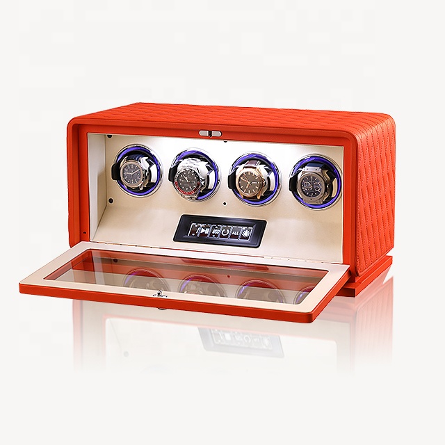 เครื่องหมุนนาฬิกาอัตโนมัติสุดห - Watch Winder 4 Watches Automatic Silent บทวิจารณ์และราคา