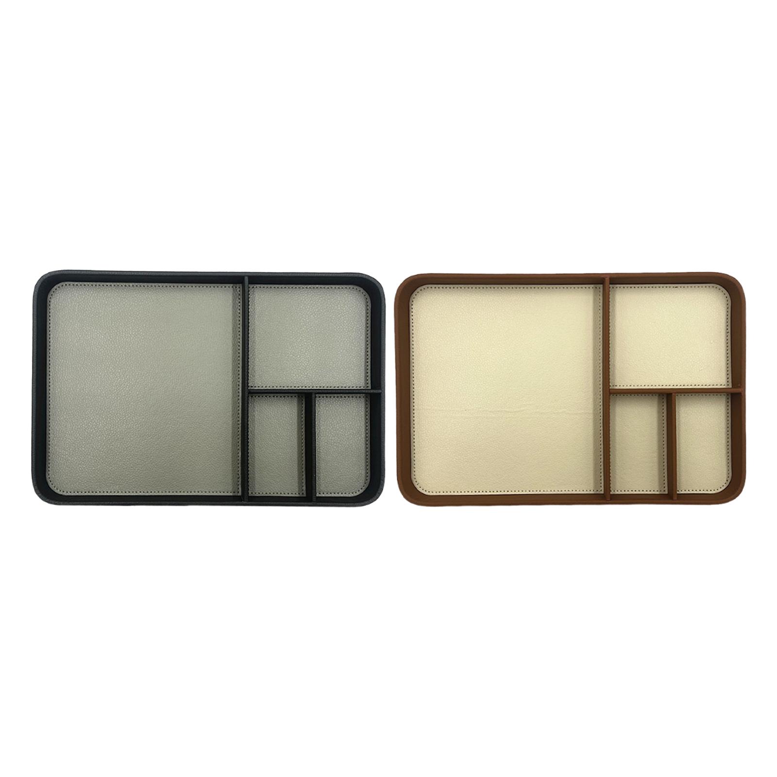 Valet ถาด NightStand ถาดสําหรั - Valet Tray Nightstand Organizer Leather บทวิจารณ์และราคา
