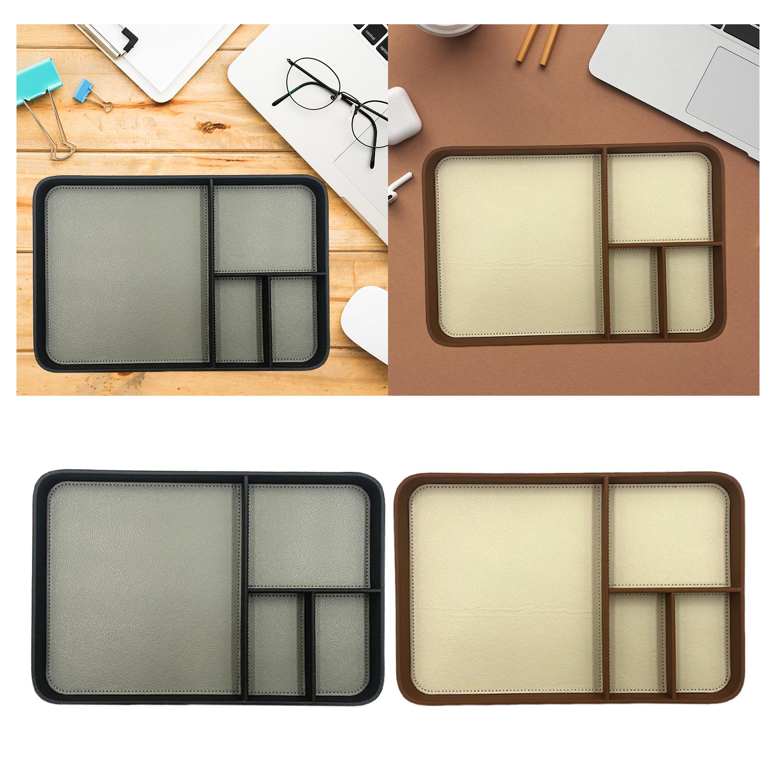 Valet ถาด NightStand ถาดสําหรั - Valet Tray Nightstand Organizer Leather บทวิจารณ์และราคา
