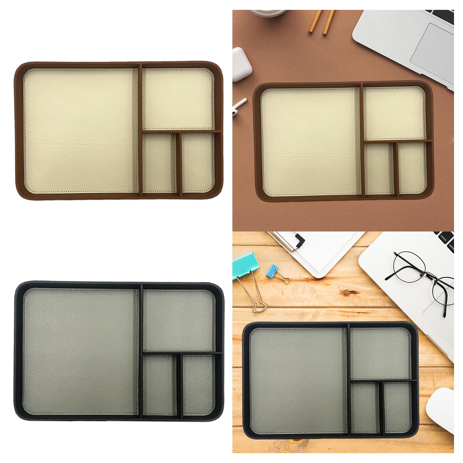 Valet ถาด NightStand ถาดสําหรั - Valet Tray Nightstand Organizer Leather บทวิจารณ์และราคา