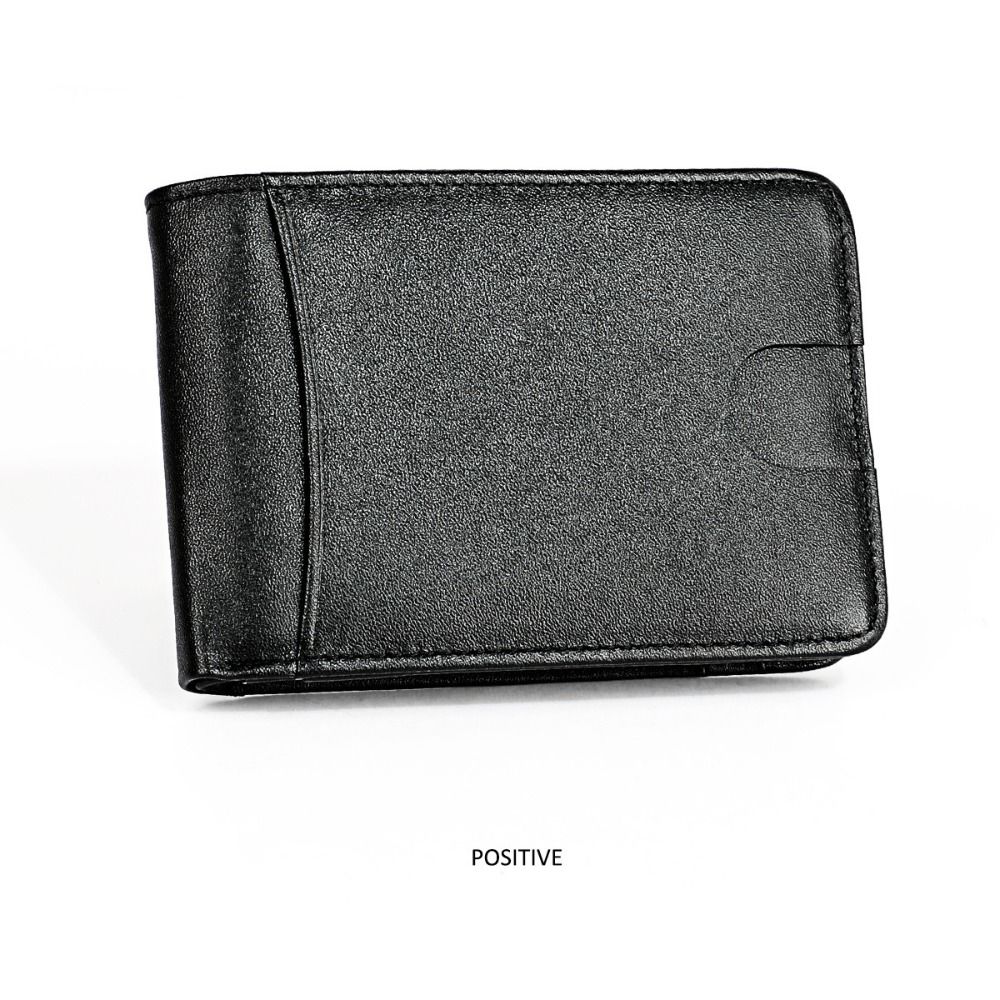 กระเป๋าสตางค์หนังแท้ทรงบางสำหร - Money Clip Minimalist Rfid Blocking บทวิจารณ์และราคา