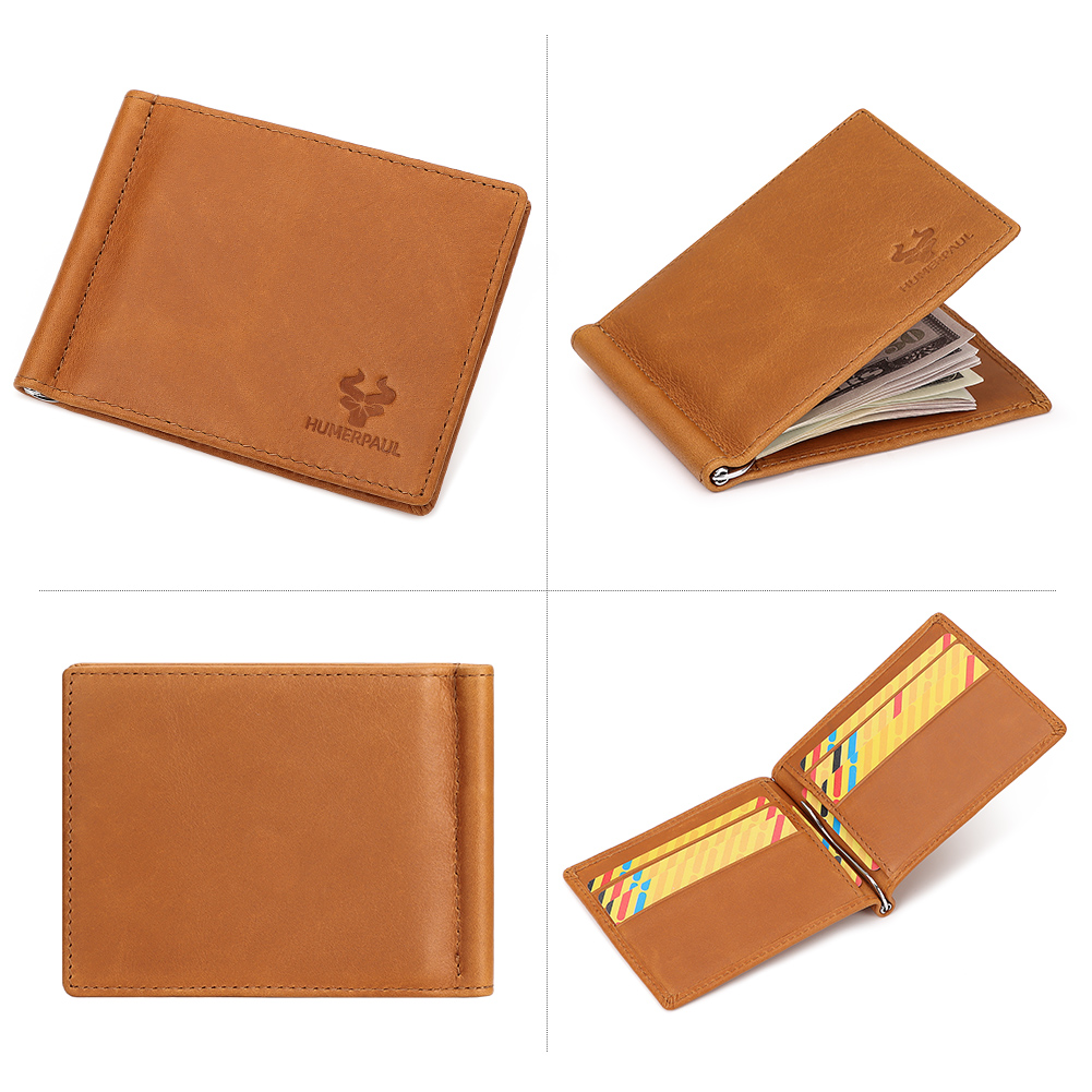 กระเป๋าเงินแบบบางผู้ชายมีกระเป - Money Clip Minimalist Rfid Blocking บทวิจารณ์และราคา
