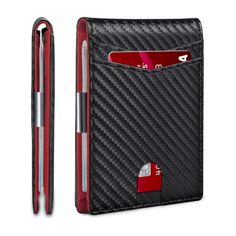 กระเป๋าสตางค์ RFID ป้องกันการส - Money Clip Minimalist Rfid Blocking บทวิจารณ์และราคา