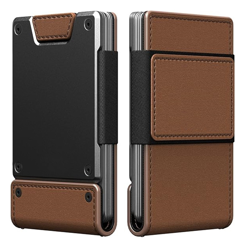 กระเป๋าใส่บัตรเครดิตโลหะป้องกั - Money Clip Minimalist Rfid Blocking บทวิจารณ์และราคา