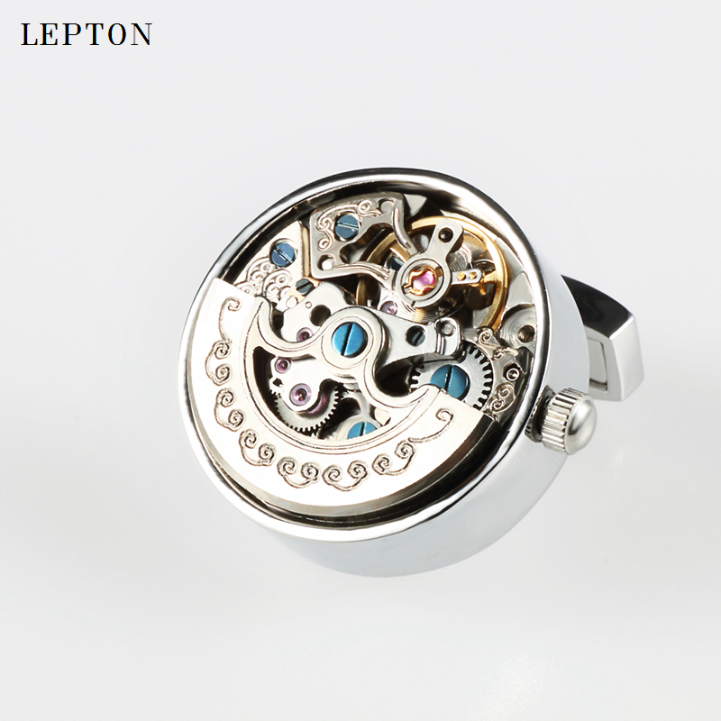 Low-Key Luxury Functionalนาฬิก - Cufflinks Men Stainless Steel Luxury บทวิจารณ์และราคา
