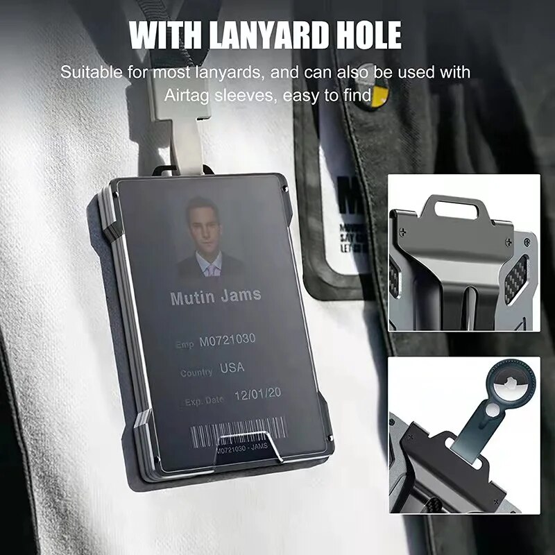 กระเป๋าสตางค์ทรงบางสไตล์มินิมอ - Money Clip Minimalist Rfid Blocking บทวิจารณ์และราคา