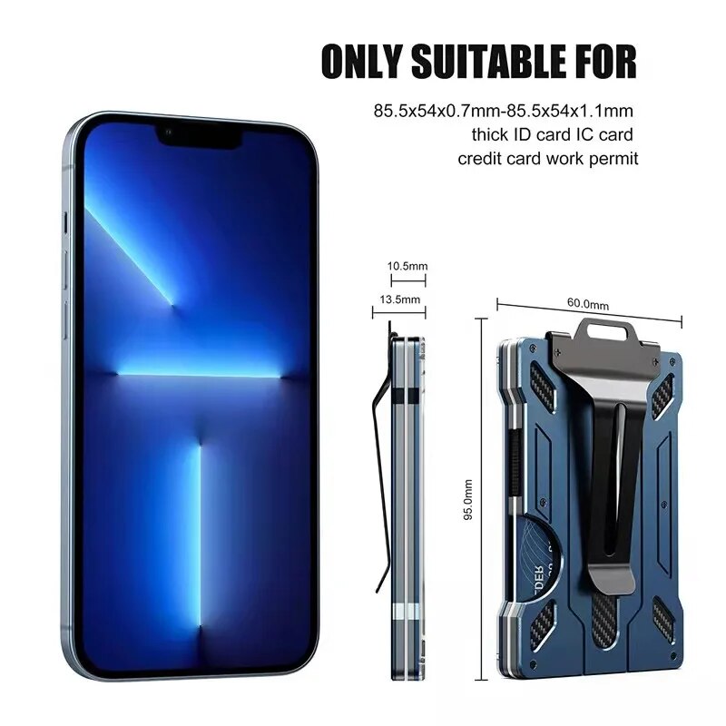 กระเป๋าสตางค์ทรงบางสไตล์มินิมอ - Money Clip Minimalist Rfid Blocking บทวิจารณ์และราคา